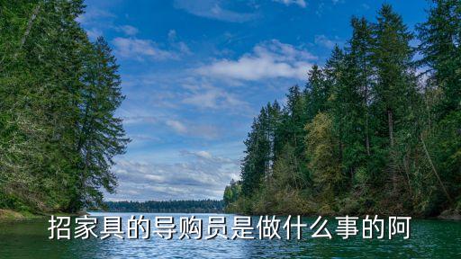 廣州顧家家具招聘導購，招家具的導購員是做什么事的阿