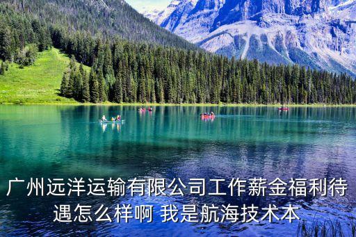 廣州遠洋運輸有限公司工作薪金福利待遇怎么樣啊 我是航海技術本