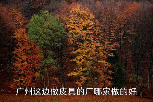 廣州匯龍皮件廠怎么樣，廣州這邊做皮具的廠哪家做的好