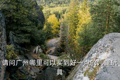 請問廣州哪里可以買到好一點的兒童玩具