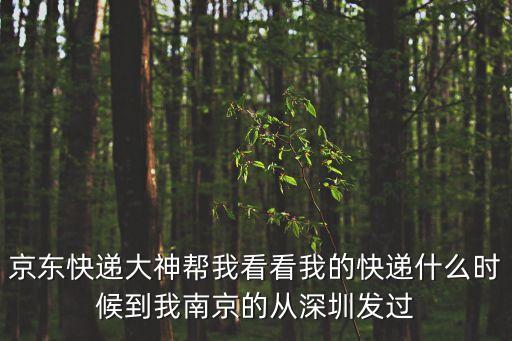 京東 深圳自提，深圳有沒有京東快遞