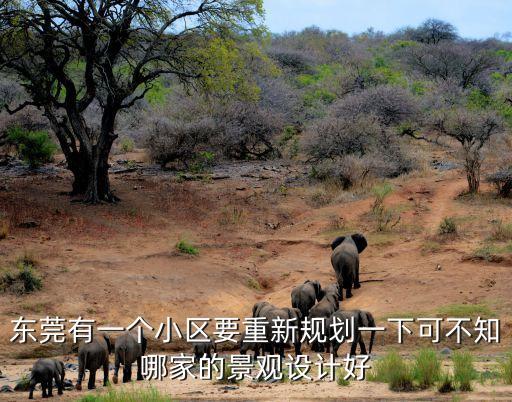 東莞有一個小區(qū)要重新規(guī)劃一下可不知哪家的景觀設(shè)計(jì)好