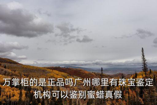 萬掌柜的是正品嗎廣州哪里有珠寶鑒定機構可以鑒別蜜蠟真假