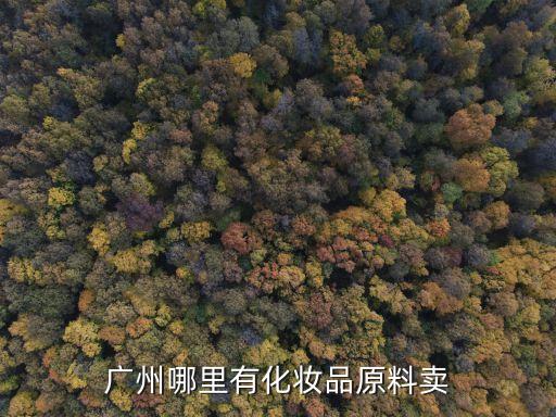 廣州化妝品原材料批發(fā)，請問廣州哪里有化妝品原料批發(fā)