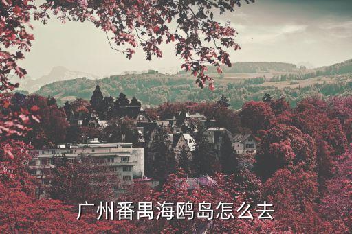 廣州番禺海鷗島怎么去