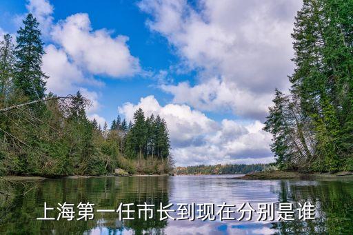 1980年的上海市委書記，上海第一任市長到現在分別是誰