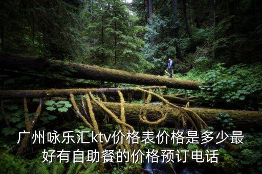 廣州詠樂匯ktv價格表價格是多少最好有自助餐的價格預訂電話