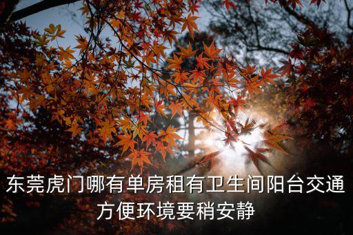 東莞工業(yè)學(xué)校附近哪里有房租，輕工業(yè)東校附近哪里有房子租租金多少
