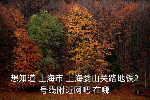 上海市婁山關酒吧，想知道 上海市 上海婁山關路地鐵2號線附近網吧 在哪