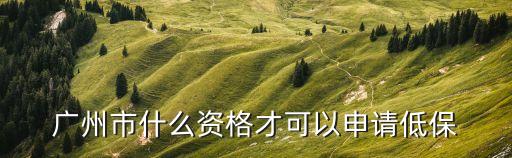 廣州低保家庭成員界定，低保的家庭成員如何評定