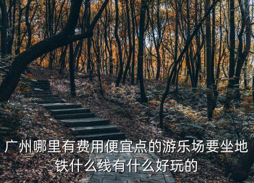 廣州哪里有費用便宜點的游樂場要坐地鐵什么線有什么好玩的