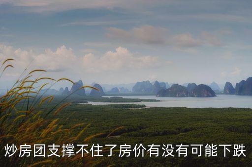 高官賣房深圳房價暴跌開始了，炒房團支撐不住了房價有沒有可能下跌