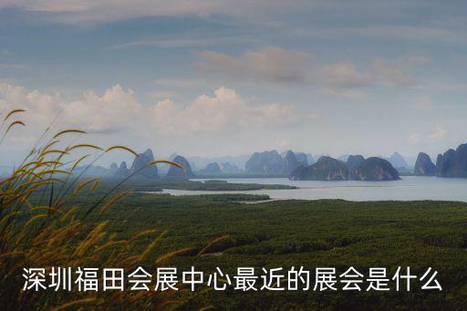 深圳福田會展中心最近的展會是什么