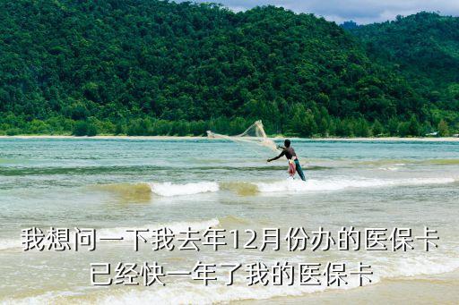 我想問一下我去年12月份辦的醫保卡已經快一年了我的醫保卡