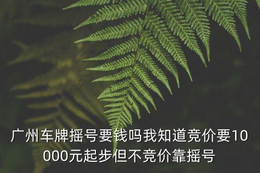 廣州牌競拍價格是多少，問請問這個月9月份競拍廣州車牌大概需要出多少錢才能拍到
