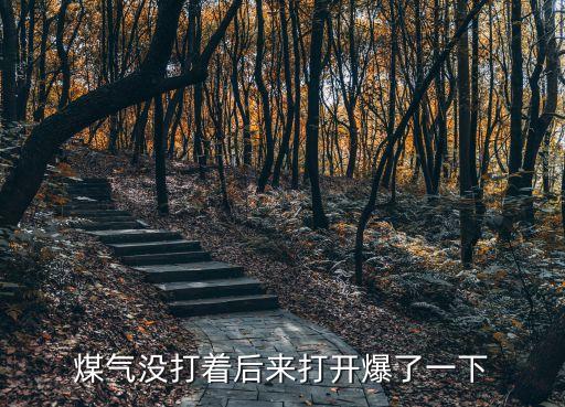 煤氣沒打著后來打開爆了一下
