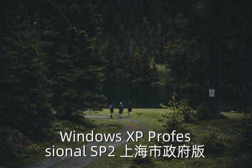 Windows XP Professional SP2 上海市政府版