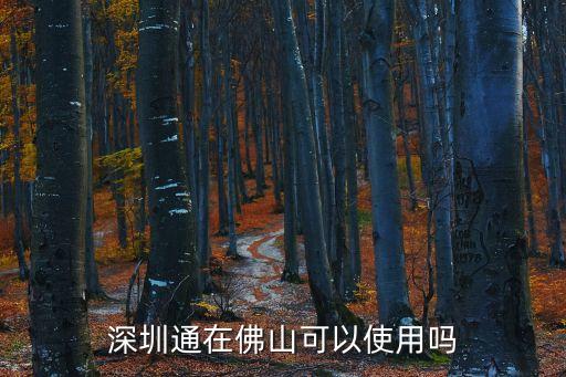 蘋(píng)果深圳通在佛山可以用嗎，深圳通在佛山可以使用嗎