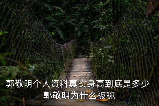 第四屆上海市中學生創客，郭敬明個人資料真實身高到底是多少 郭敬明為什么被稱