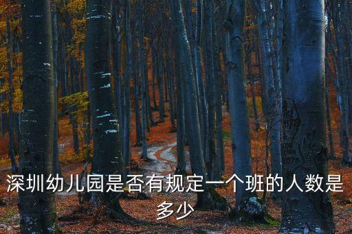 深圳幼兒園公辦率，深圳市幼兒園現在插班名額緊張嗎