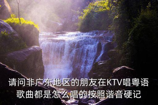 非洲人唱廣州話歌，請問非廣東地區的朋友在KTV唱粵語歌曲都是怎么唱的按照諧音硬記