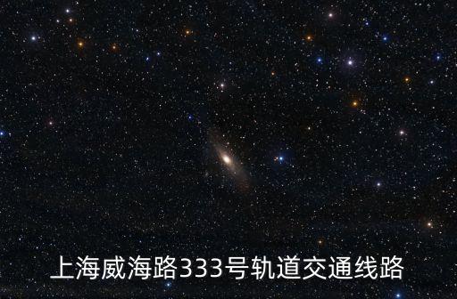 上海威海路333號(hào)軌道交通線路