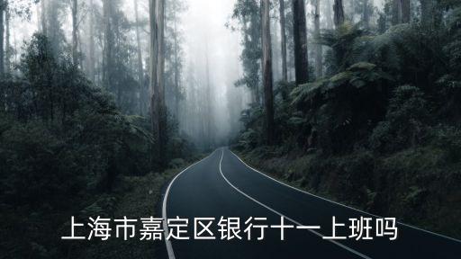 上海市嘉定區銀行十一上班嗎