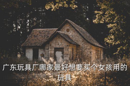 廣東玩具廠哪家最好想要買個女孩用的玩具