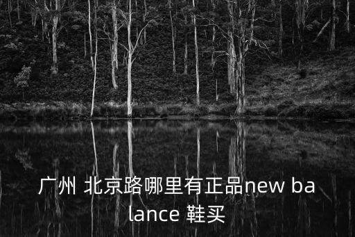 廣州北京路買鞋，廣州 北京路哪里有正品new balance 鞋買
