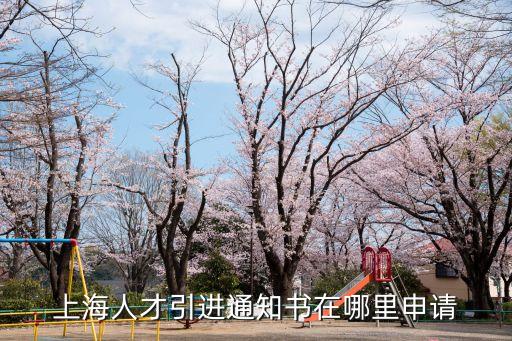 上海人才引進通知書在哪里申請