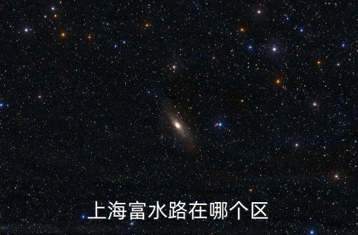 上海富水路在哪個區