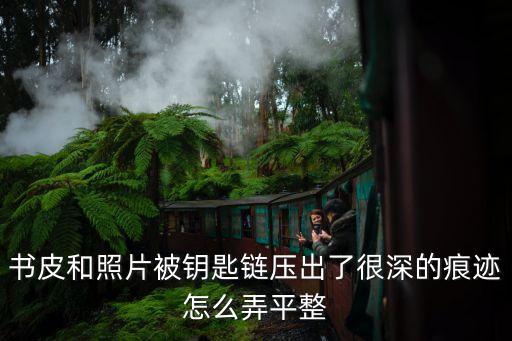 書皮和照片被鑰匙鏈壓出了很深的痕跡怎么弄平整