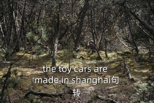 the toy cars are made in shanghai句轉