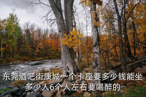 東莞酒吧街康城一個卡座要多少錢能坐多少人6個人左右要喝醉的