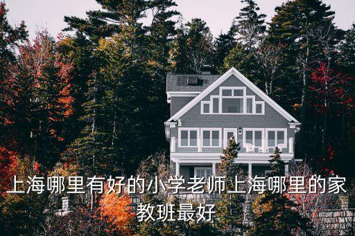 上海市小學教室，上海哪里有好的小學老師上海哪里的家教班最好