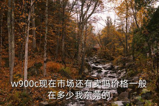 w900c現在市場還有賣嗎價格一般在多少我東莞的
