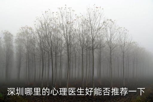深圳心理醫生舉薦心博士美好，深圳心理醫生哪里好哪家心理醫生更有經驗
