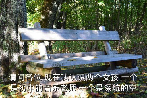 請問各位 現在我認識兩個女孩 一個是初中的音樂老師 一個是深航的空