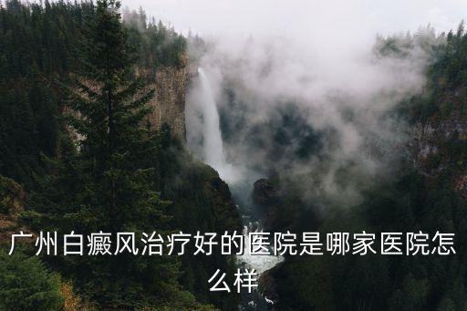 廣州白癜風治療好的醫院是哪家醫院怎么樣