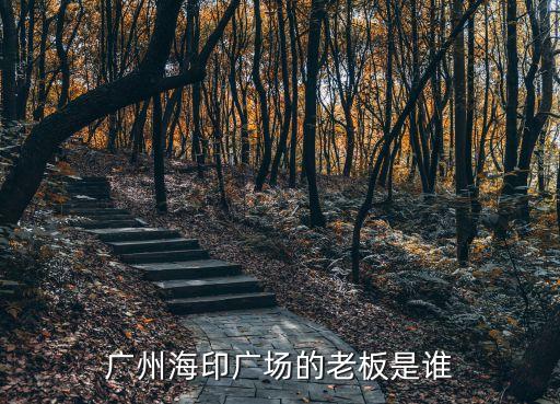 廣州海印廣場的老板是誰