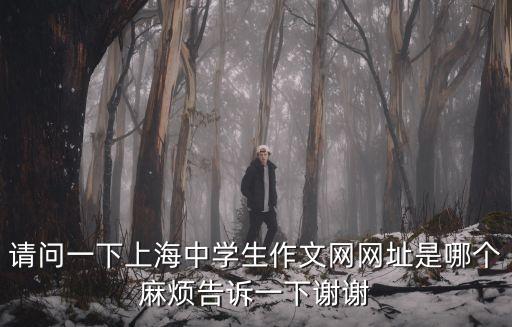 請問一下上海中學生作文網網址是哪個麻煩告訴一下謝謝