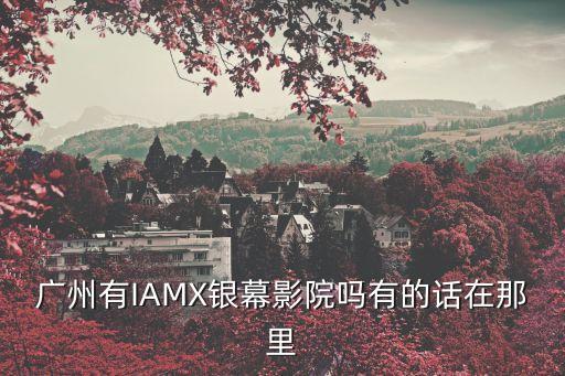 廣州imas電影院，廣州有哪里是IMAX影院