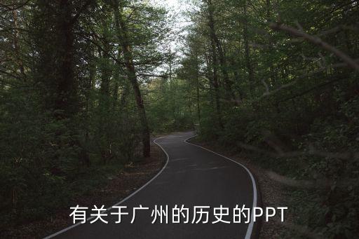 廣州文化ppt，有關于廣州的歷史的PPT