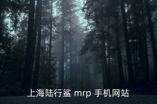 上海市慕課平臺登錄，上海陸行鯊 mrp 手機網站