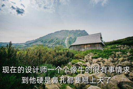 廣州建筑師何其林，現(xiàn)在的設(shè)計(jì)師一個(gè)個(gè)像牛的很有事情求到他硬是鼻孔都要翹上天了
