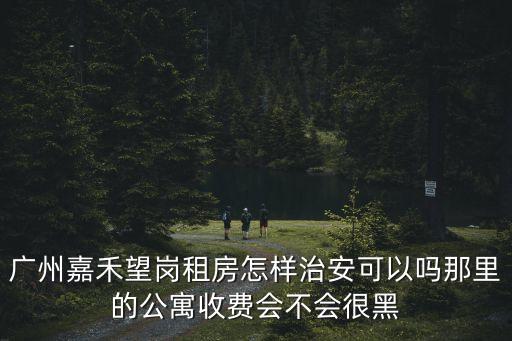 廣州嘉禾望崗五星公寓，廣州嘉禾望崗租房怎樣治安可以嗎那里的公寓收費會不會很黑