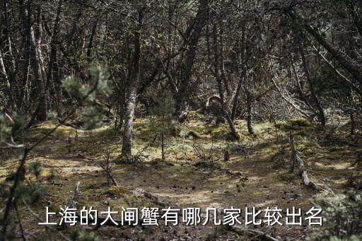 上海市寶山湖大閘蟹，上海哪有吃大閘蟹的