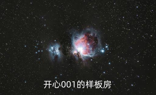 開心001的樣板房