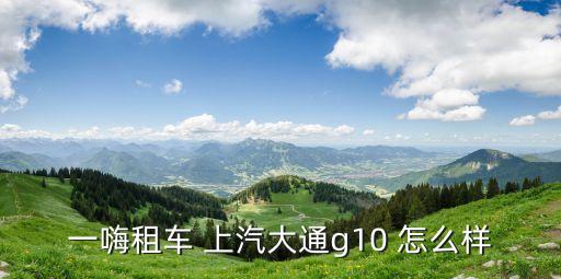 廣州神州租車大通g10，在神州租車租的大通g10最多能坐幾個人