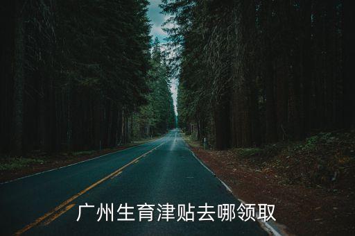 廣州生育津貼去哪領(lǐng)取